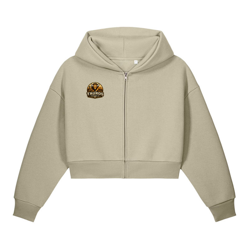 Unisex sculpted heavyweight zip-up hoodie