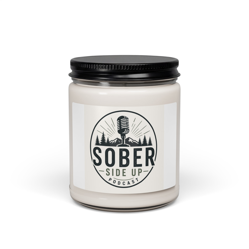 Scented soy candle
