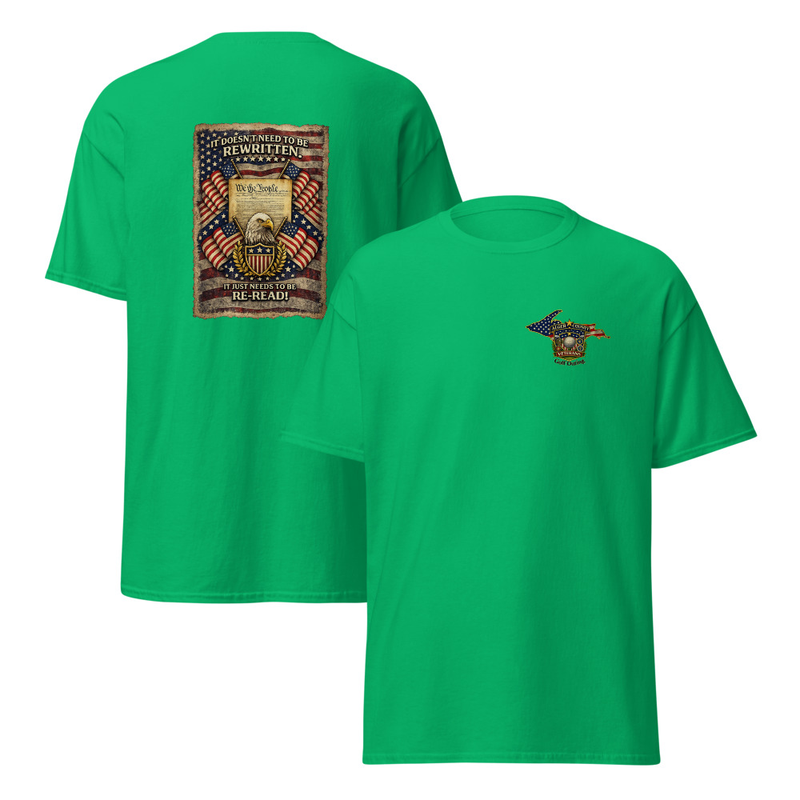 Constitution 250 Unisex classic tee – S, Irish Green