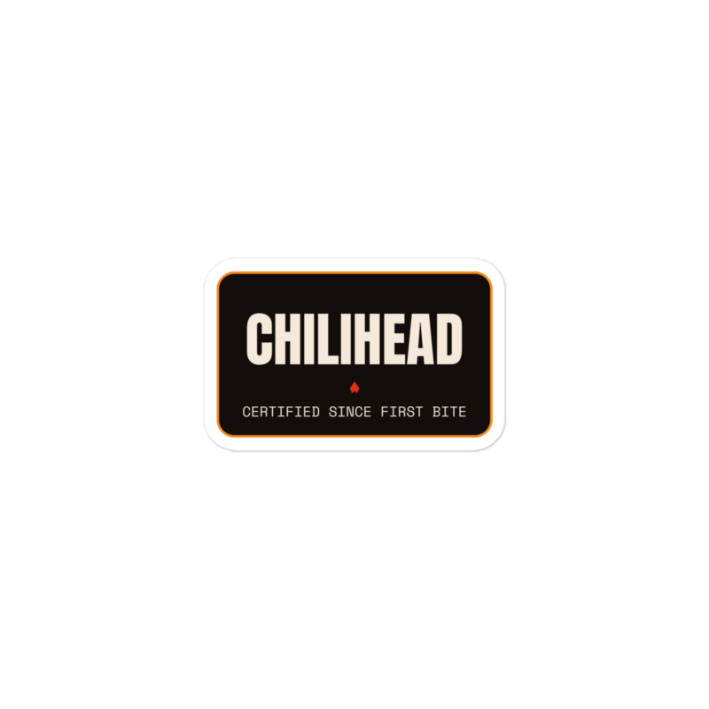 CHILIHEAD Sticker mockup