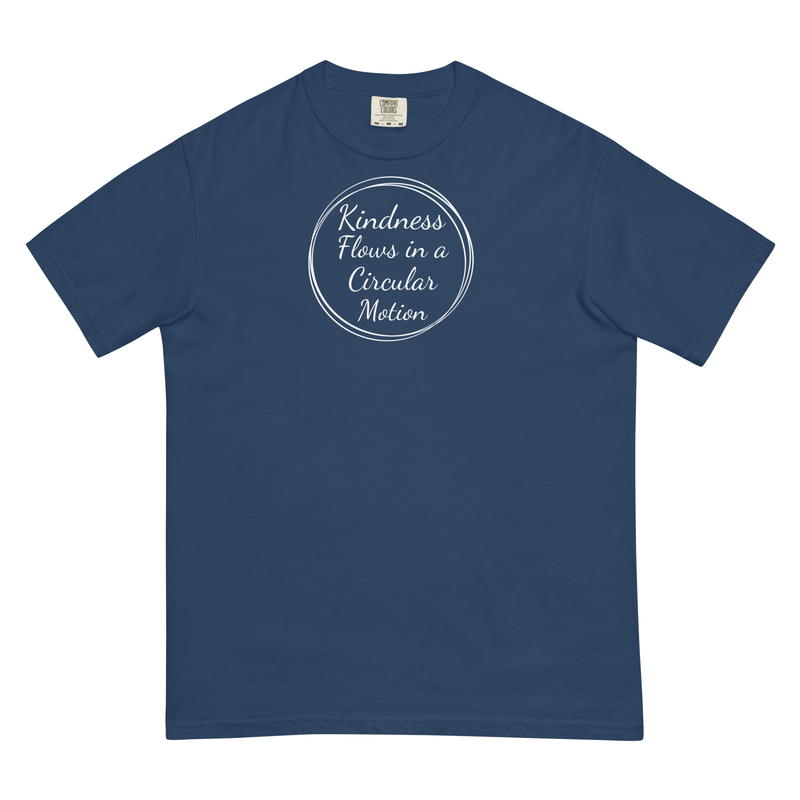 Kindness Flows Unisex heavyweight tee