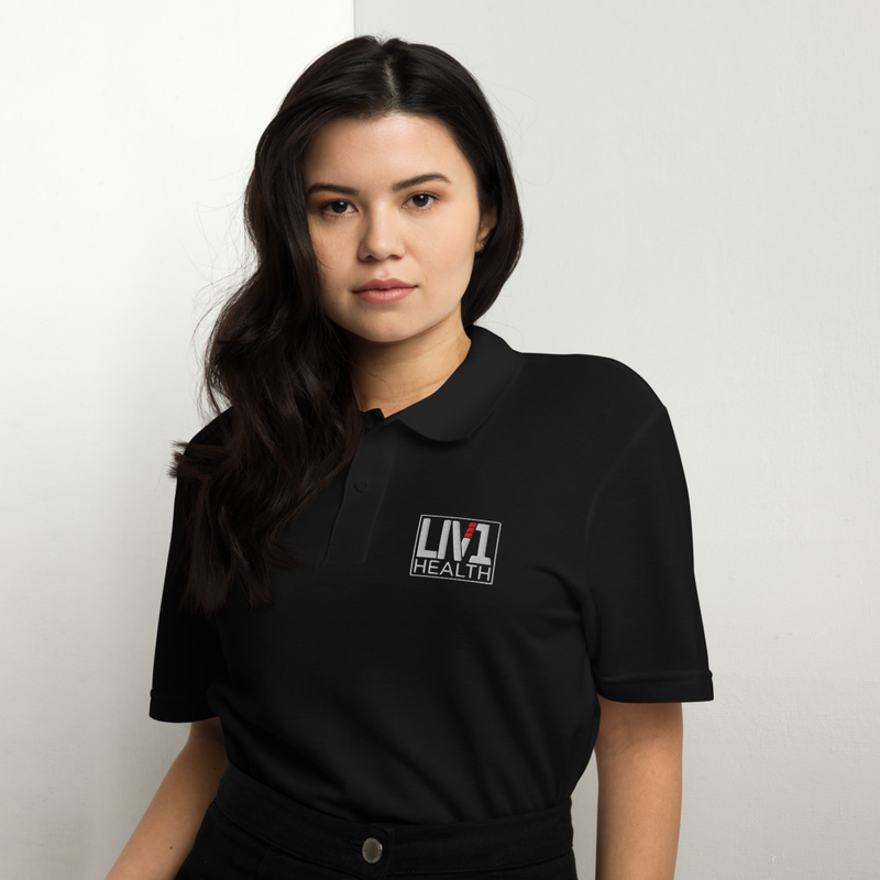 Unisex pique polo shirt