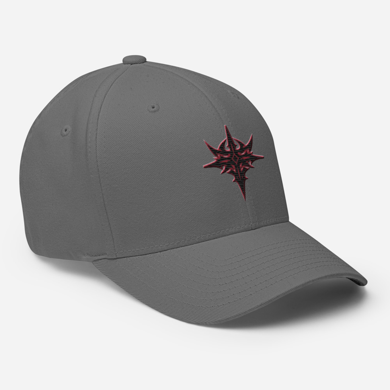 Silent Thorn Logo | Closed-Back Structured Cap | Flexfit