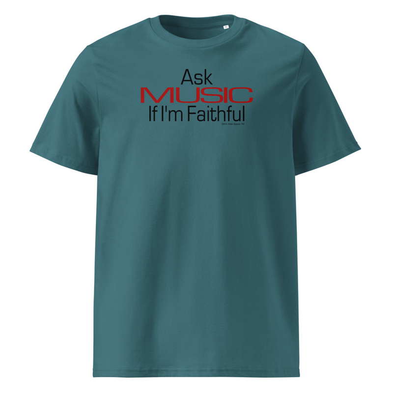 Faithful - Unisex Organic Cotton T-shirt – M, Stargazer