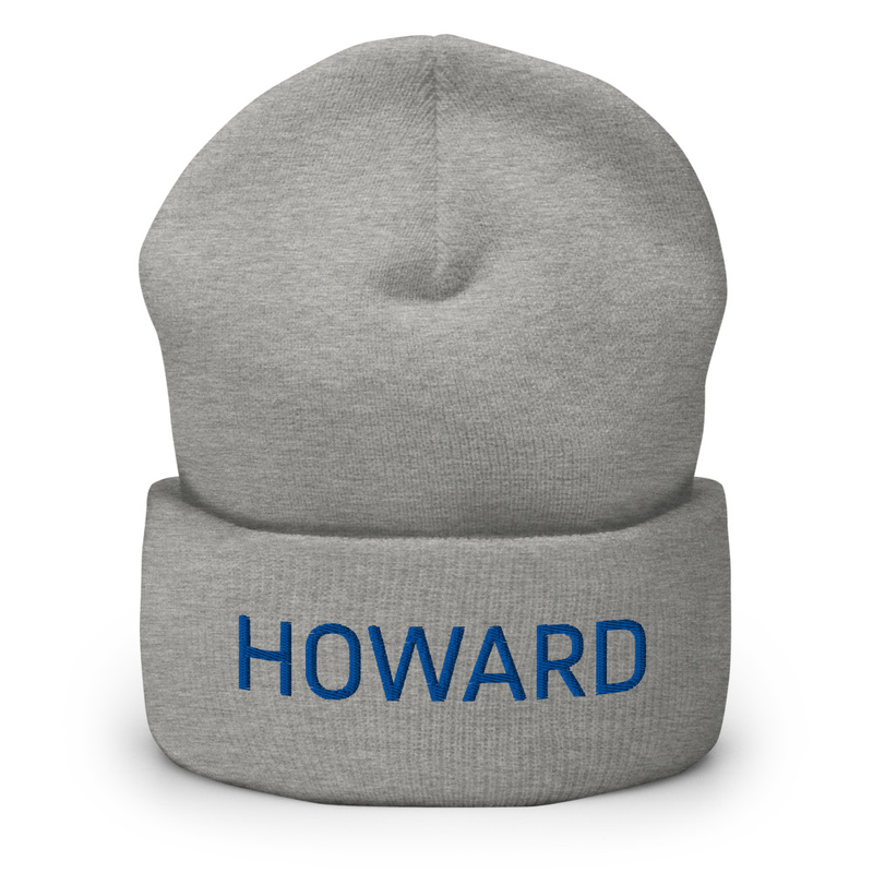 Cuffed Beanie – One size, Heather Grey