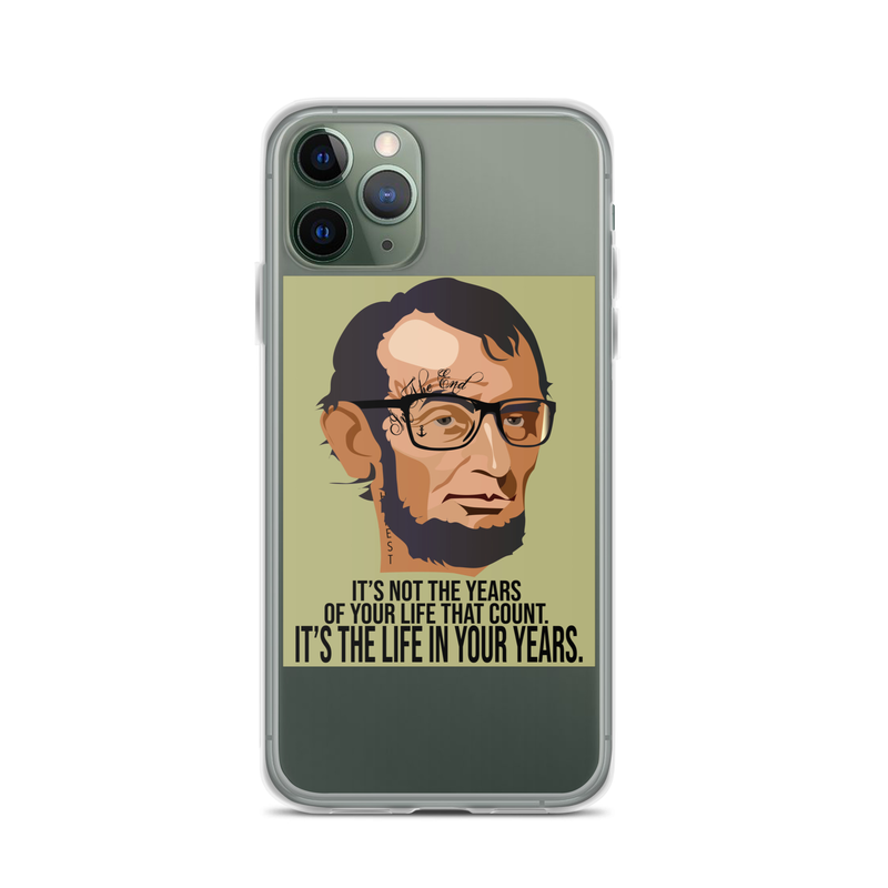 Punk Gothic - Abraham Lincoln - Tattoos iPhone Case