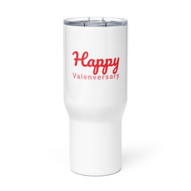 Happy Valenversary Travel mug