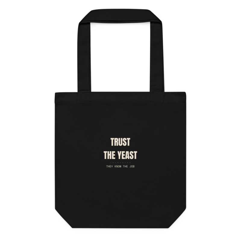 TRUST THE YEAST Tote mockup