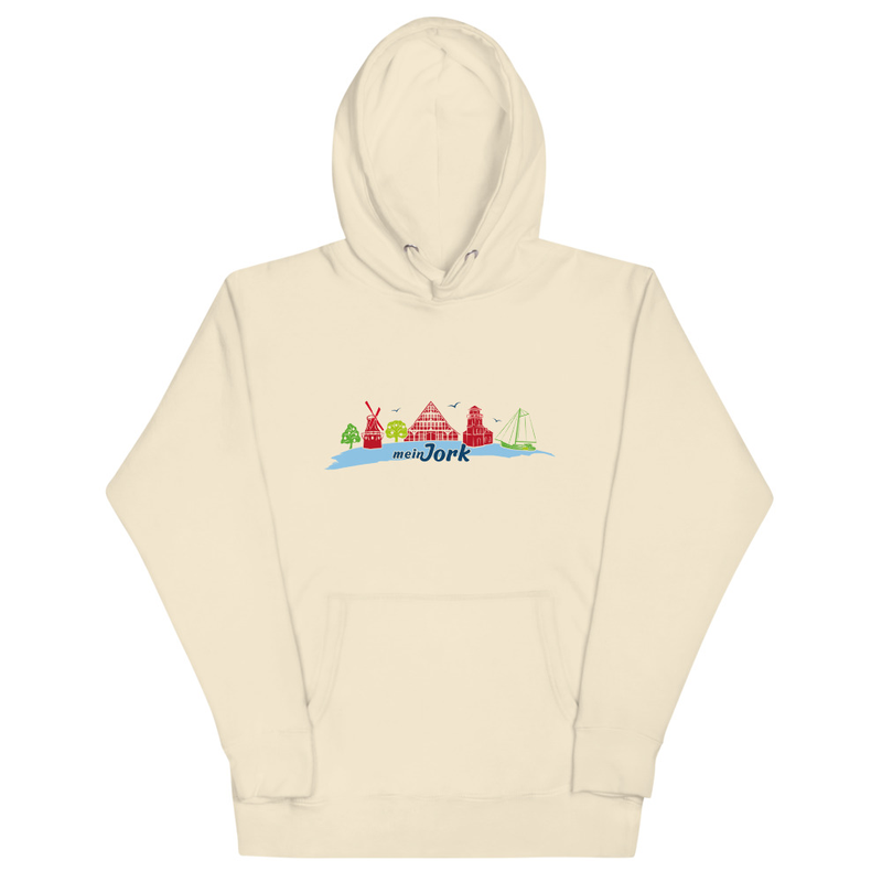 Unisex Hoodie Rot Grün