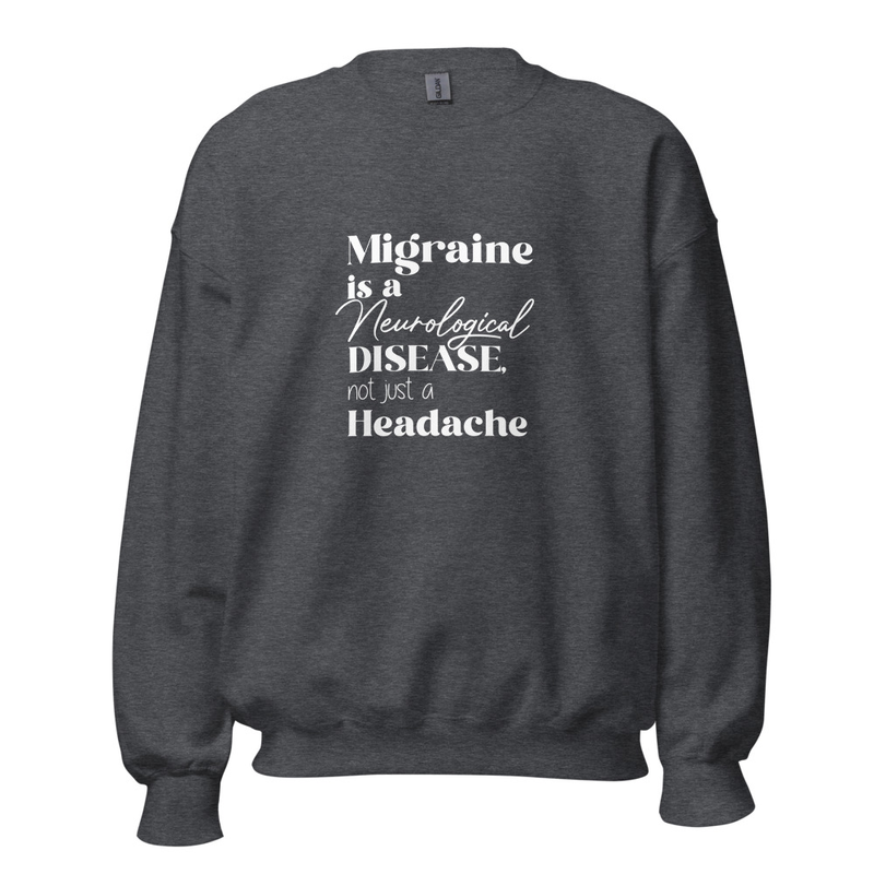 Migraine Is a Neurological Disease Sweatshirt thumbnail 6