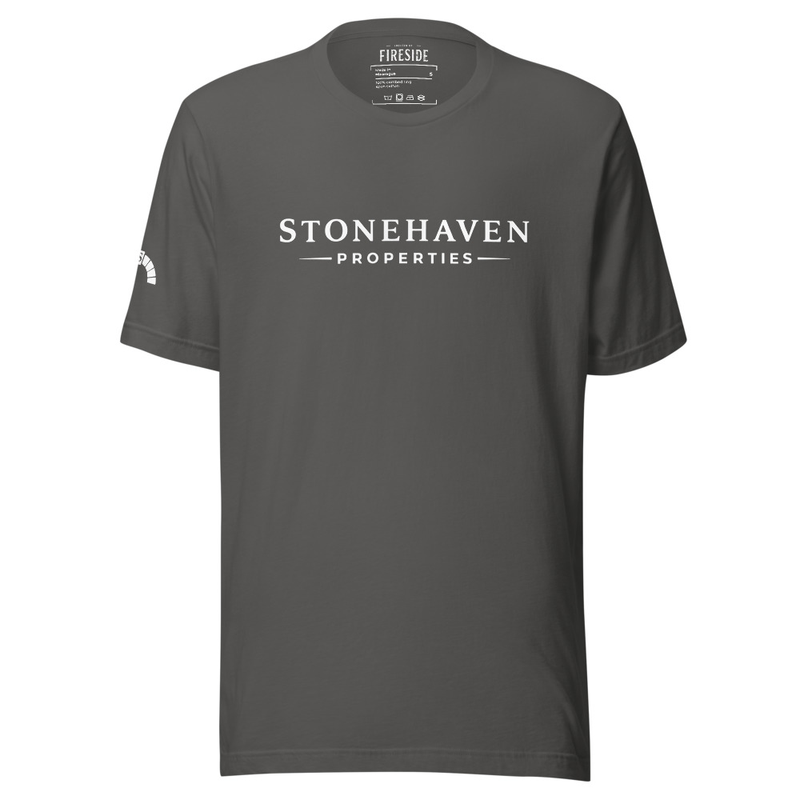 Deluxe Stonehaven Properties T-Shirt – XL, Asphalt