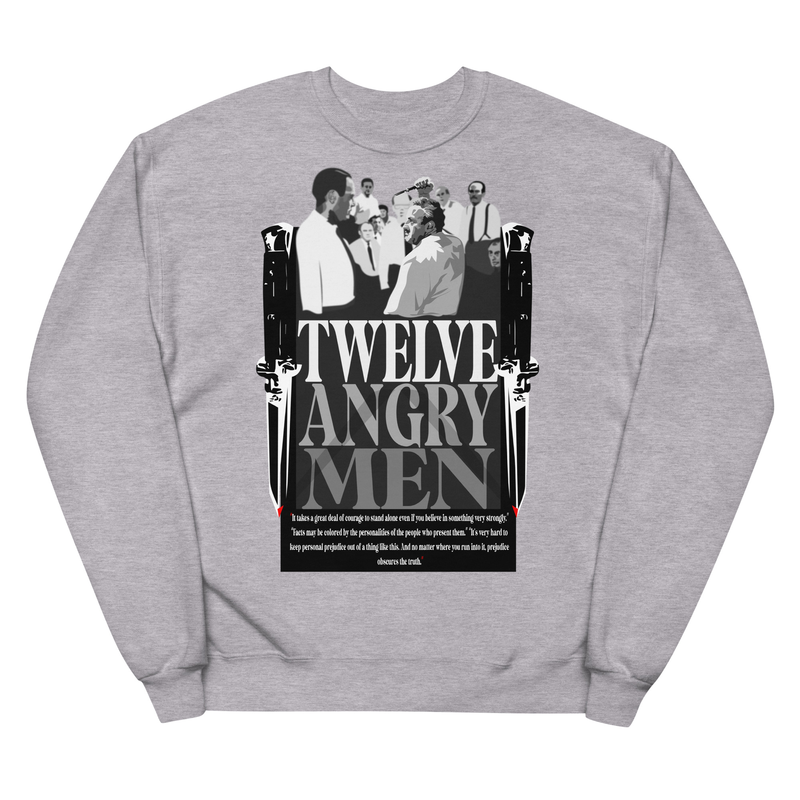12 Angry Men Unisex fleece sweatshirt