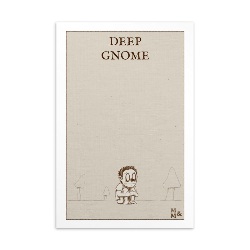 Illustrative Card: Deep Gnome Male