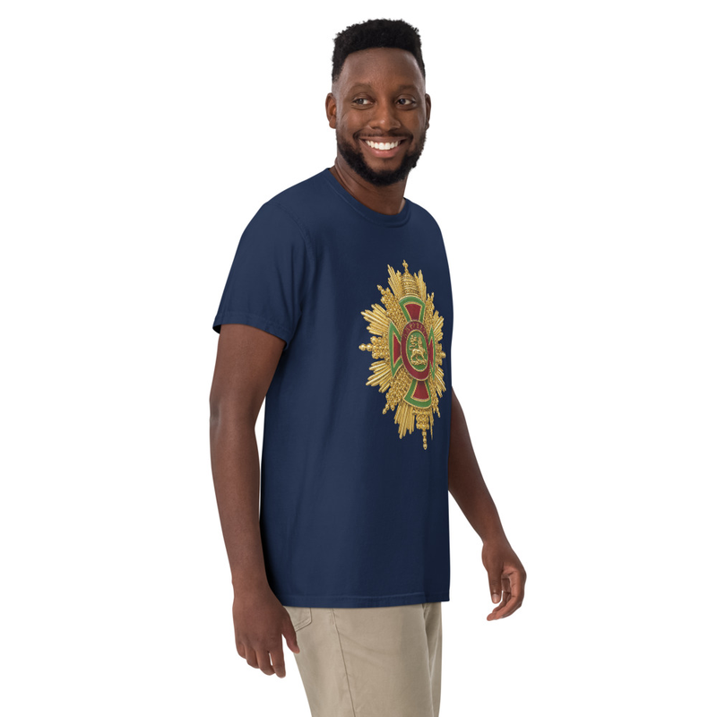 Unisex RTV-HC-0007 Imperial Order of the Seal of Solomon garment-dyed heavyweight t-shirt – L, True Navy