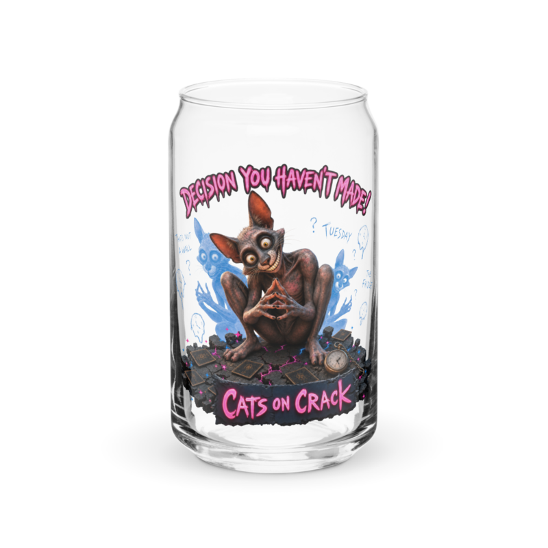 Decision You Hadn't Made 16oz Can Glass