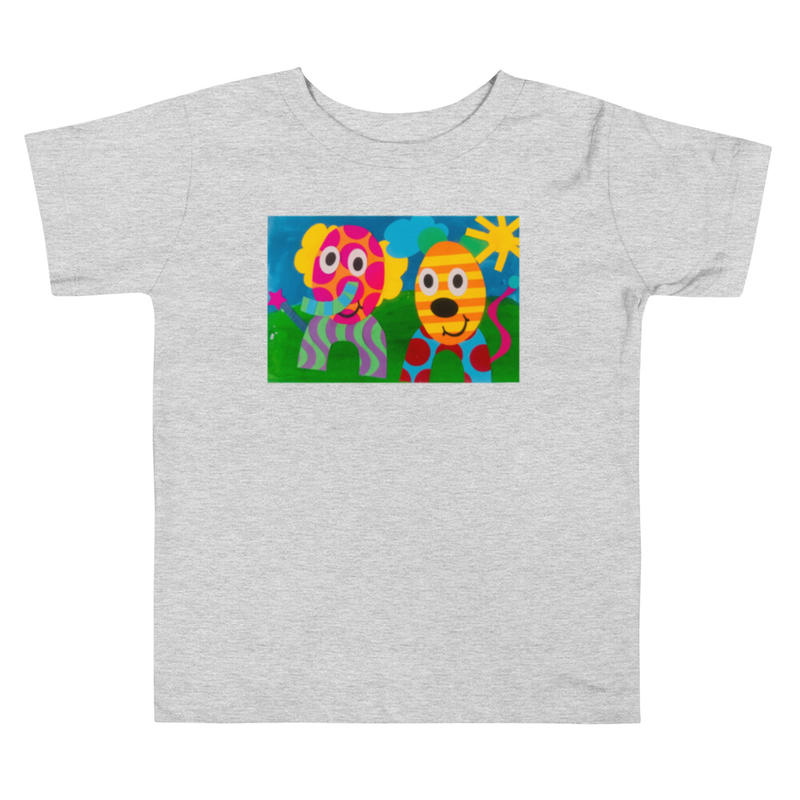The Elephant & Cheetah - Toddler Tee