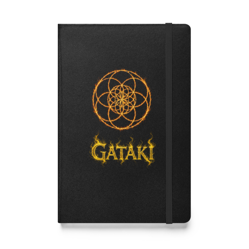 Hardcover bound notebook