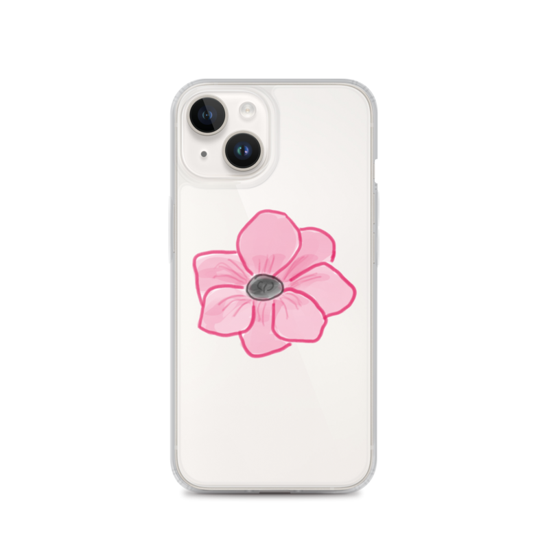 Cheery Pink Flower iPhone Case – Image 7