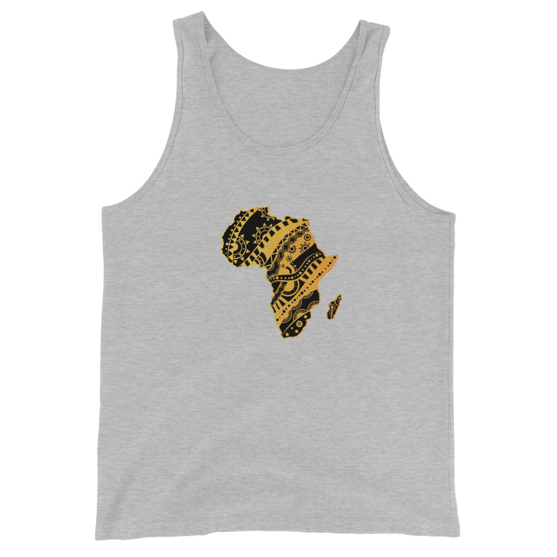 Golden Afrikin Unisex Tank Top