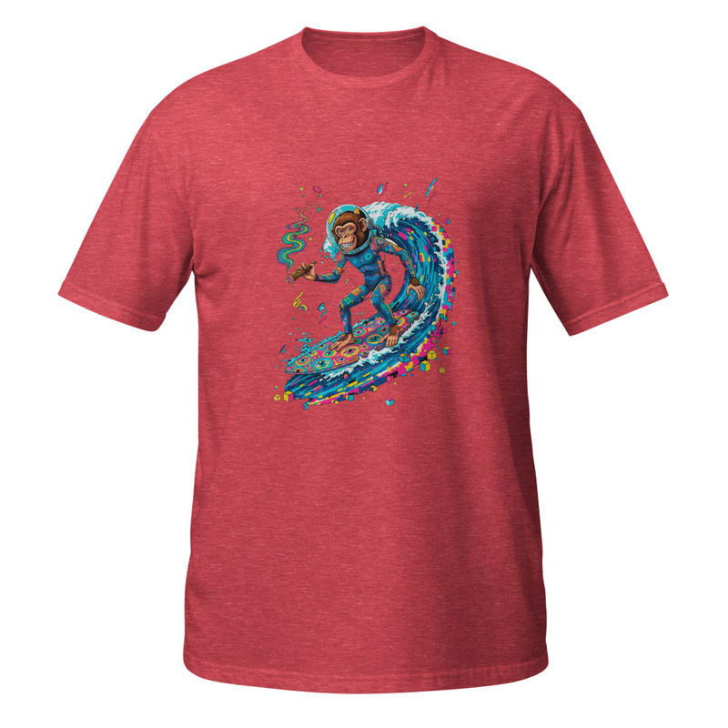 Space Monkey Short-Sleeve Unisex T-Shirt