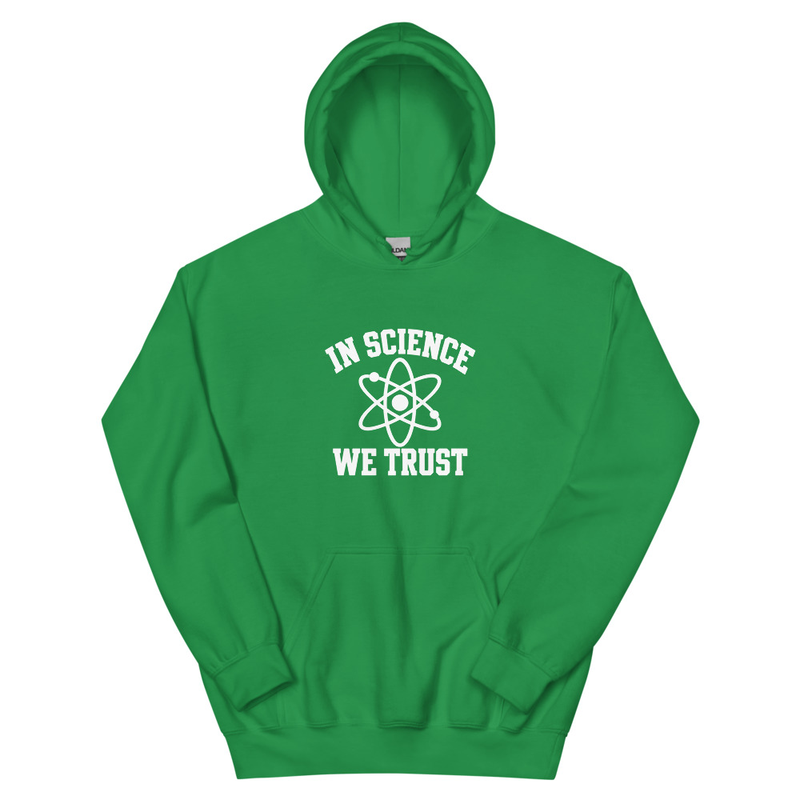 In Science We Trust Hoodie product view 5
