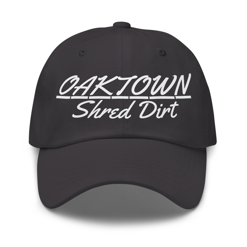 Dad Hat White Text
