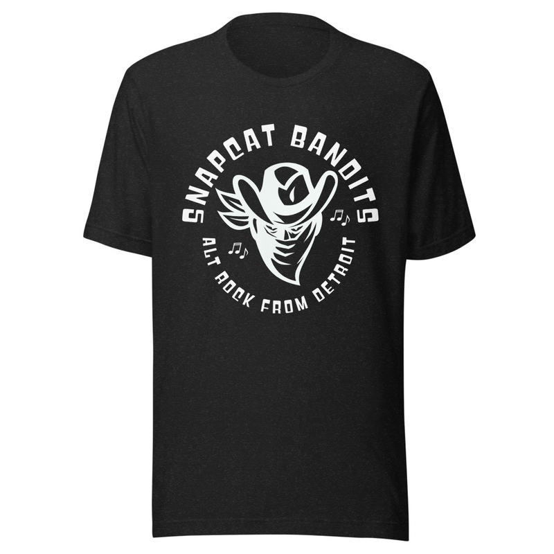 Snapcat Bandits - Unisex Black Tee Shirt