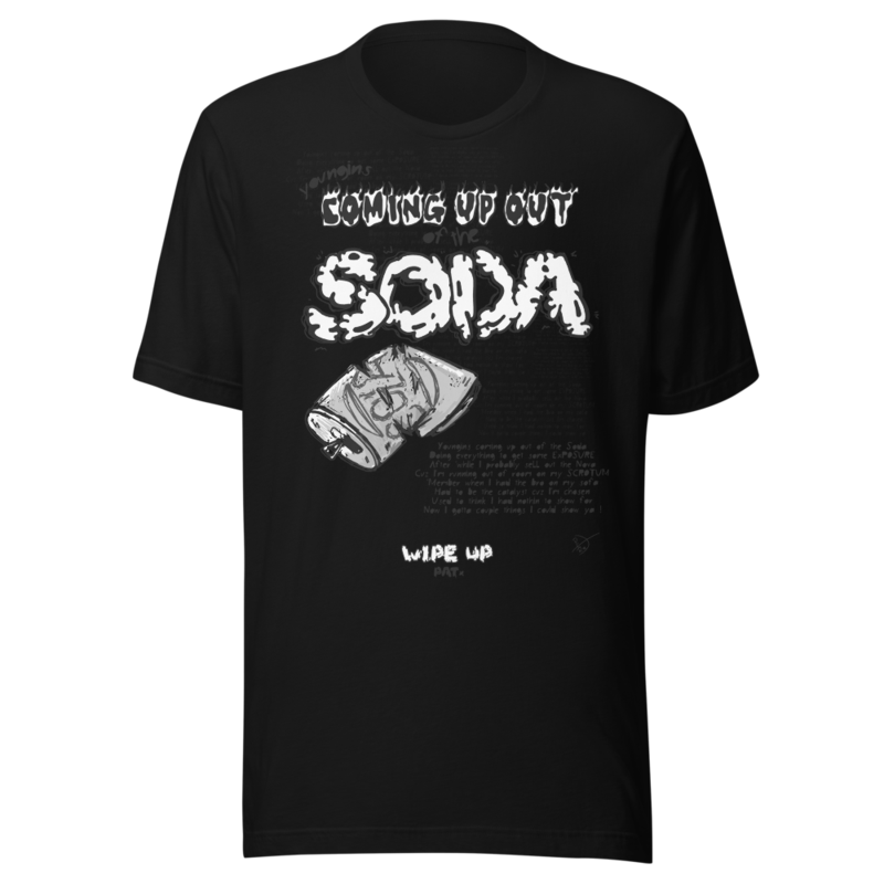 COMING UP OUT OF THE SODA