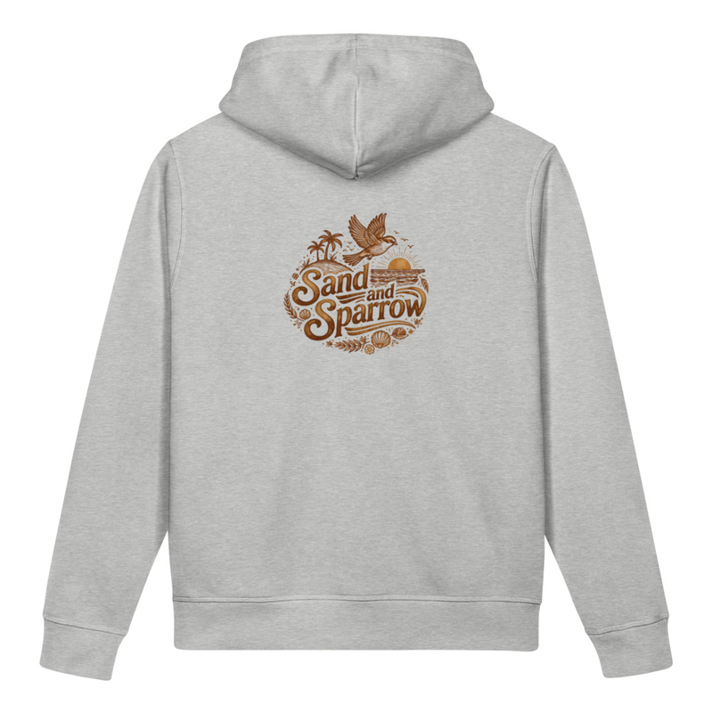 Sand & Sparrow Unisex organic side pocket hoodie