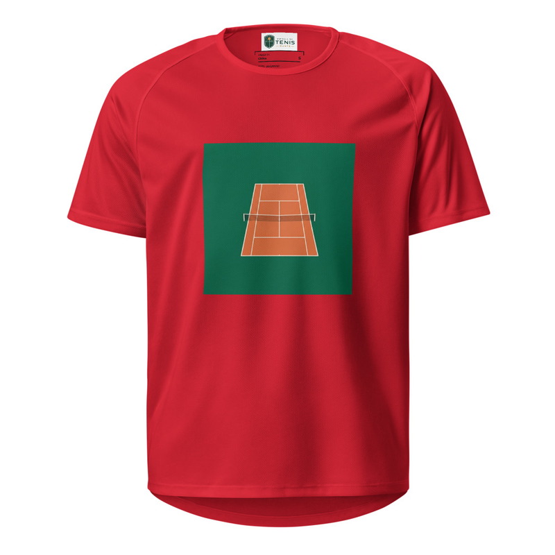 Playera Minimal Court | Escuela de Tenis Mante – XL, Red