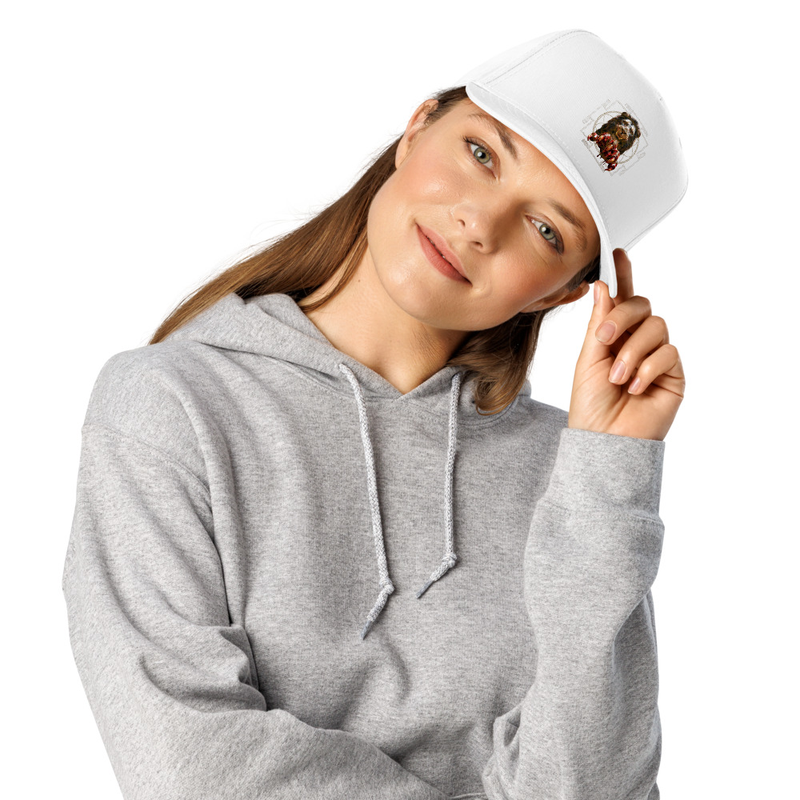 Narasimha Dev Yantra Cap – One size, White