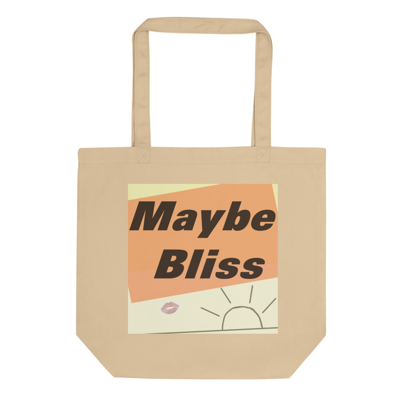 Maybe Bliss Kiss Eco Tote Bag