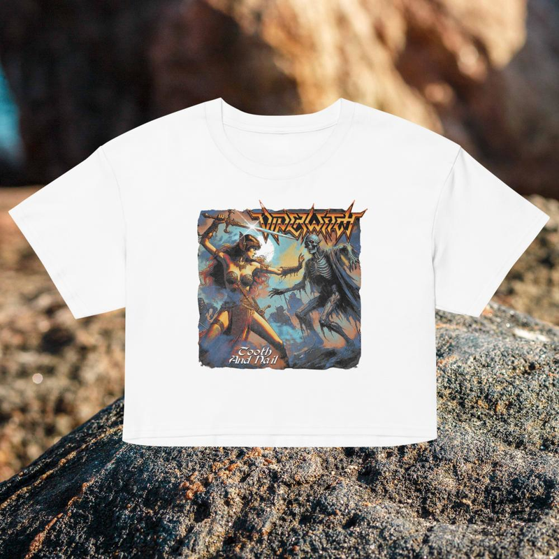 Crop Top - Tooth & Nail (Shewolves of the Wasteland on back)