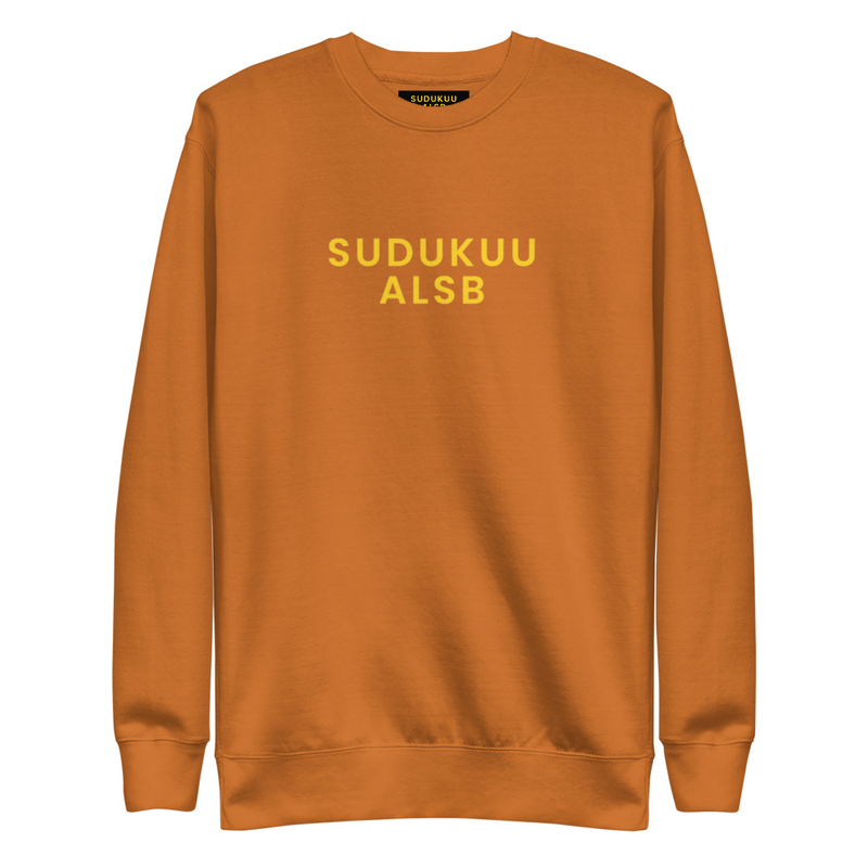 SUDUKUU ALSB (Golden) Unisex Premium Sweatshirt