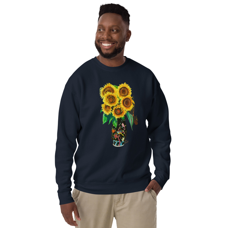 Herend Harmony - Unisex Premium Sweatshirt – XL, Navy Blazer