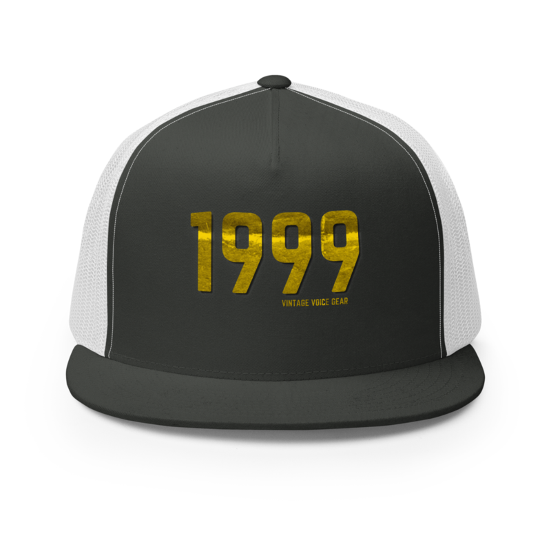 1999 Vintage Voice Trucker – One size, Charcoal/ White
