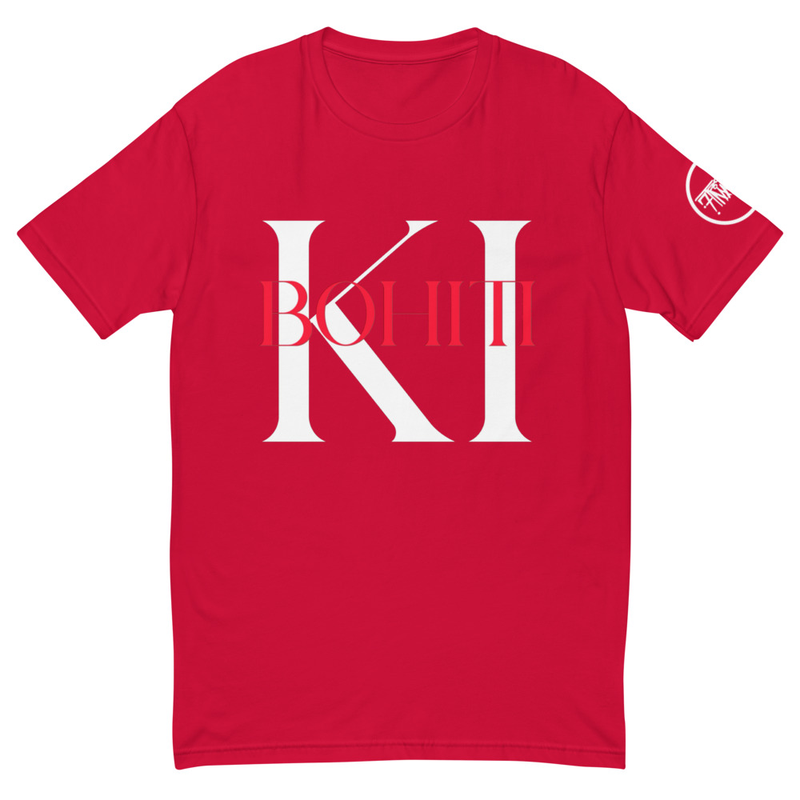 SHORT SLEEVE RED “KI BOHITI” LOGO TEE