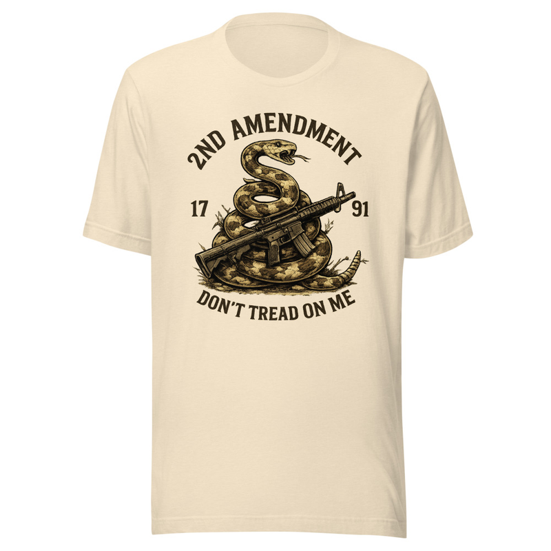 2nd Amendment Don't Tread On Me Unisex T-Shirt