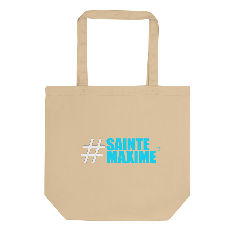 Sac Cabas Courses / Marché #SAINTEMAXIME Logo 2025 - vue 3