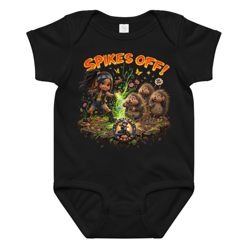 Spikes Off Baby Grow