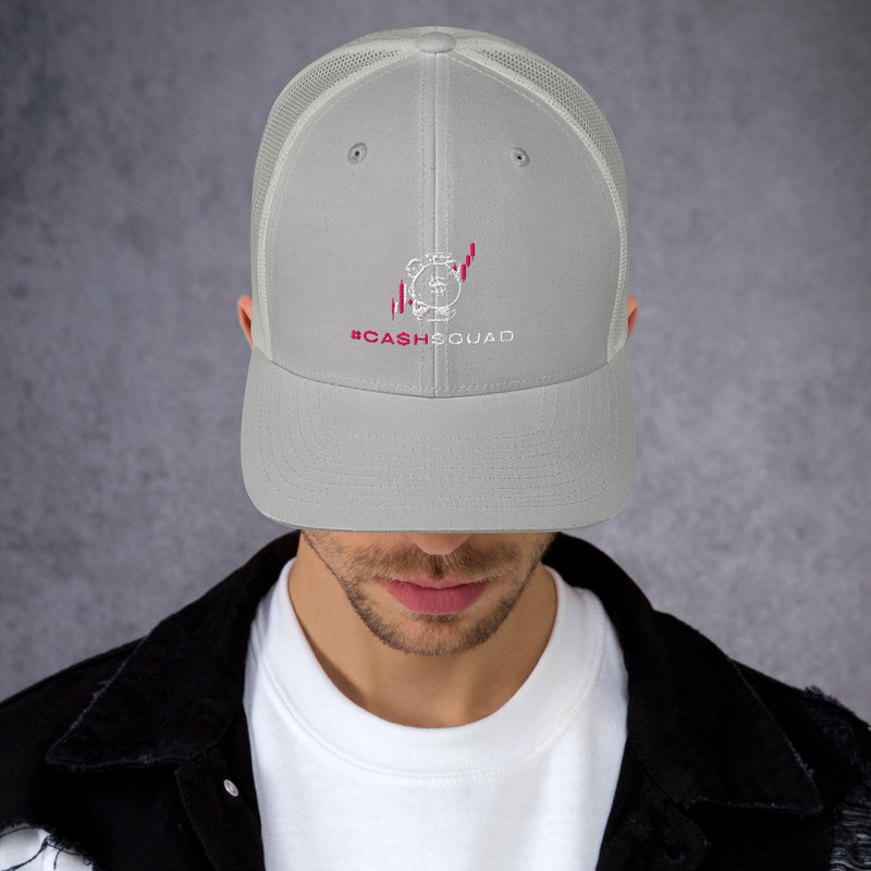 #CashSquad Hat v.2 – One size, Silver