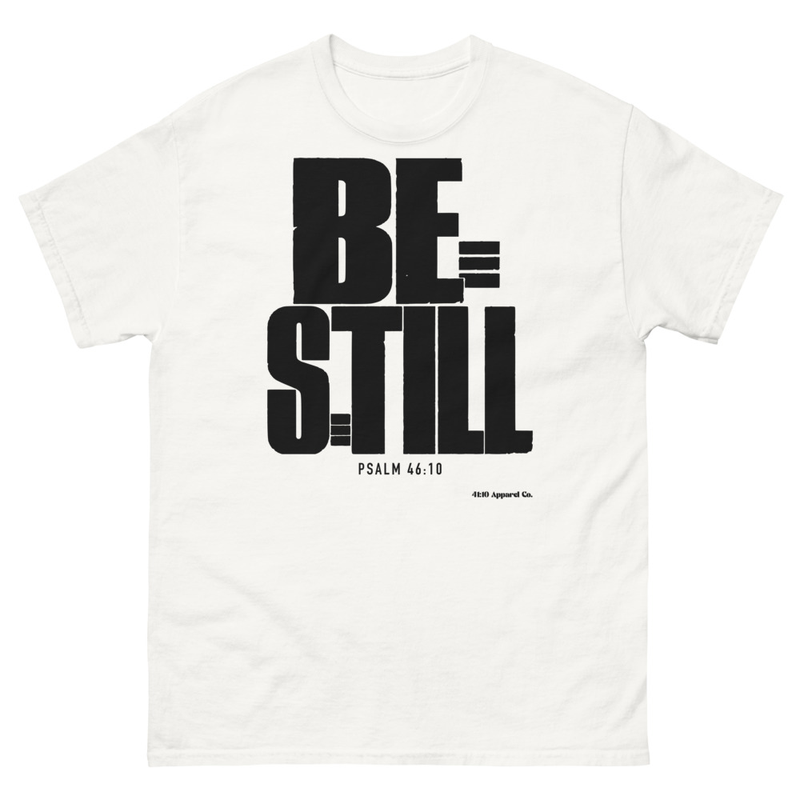 Be Still Tee – XL, White