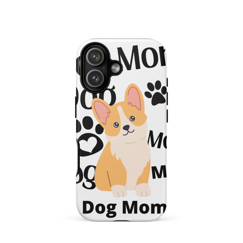 Tough Case for iPhone®: Dog Mom – iPhone 17, Matte