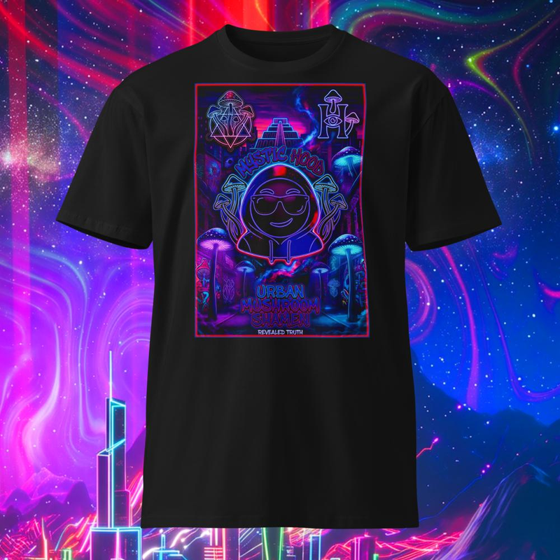 Mystic Shaman Hipster Hustler emoji T-shirt - Mystic Shaman Hipster Hustler emoji T-shirt / M