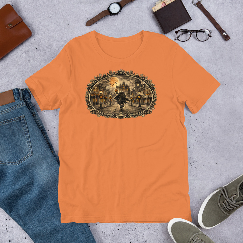 Vintage Headless Horseman Tee – 2XL, Burnt Orange