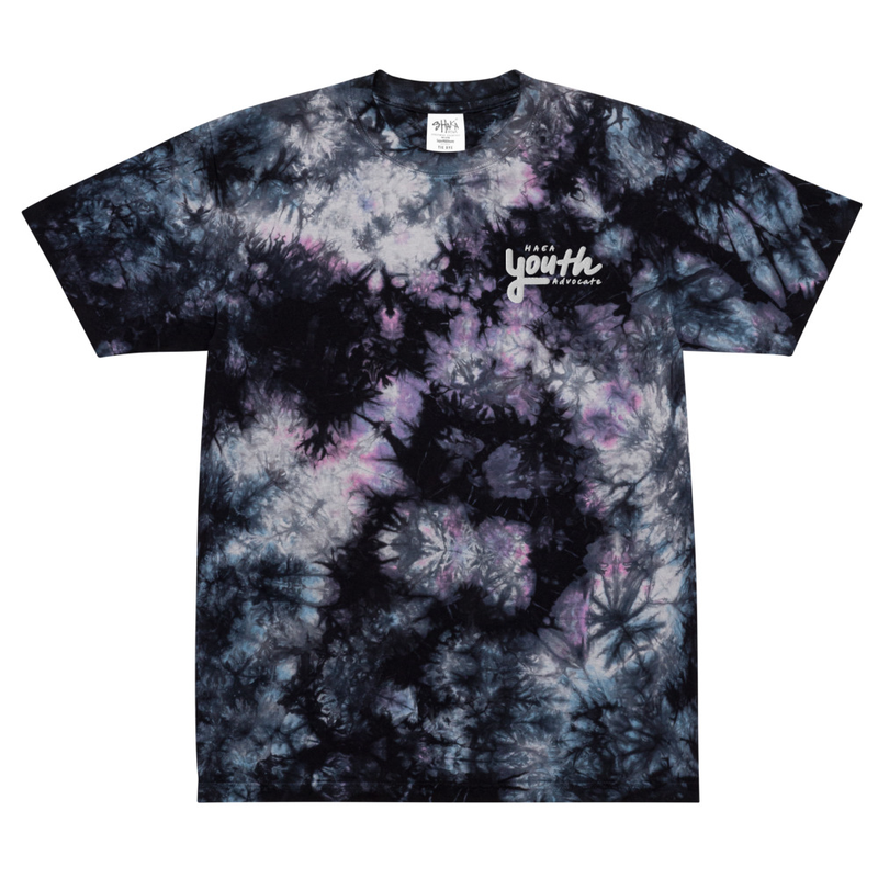Apparel - HAEA Youth Advocate Oversized tie-dye t-shirt