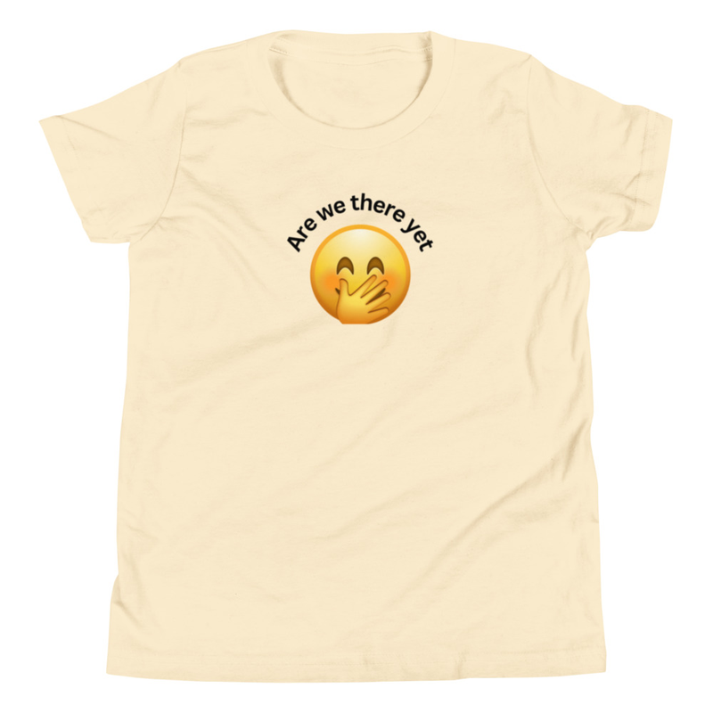 Are we there yet T-Shirt – XL, Natural