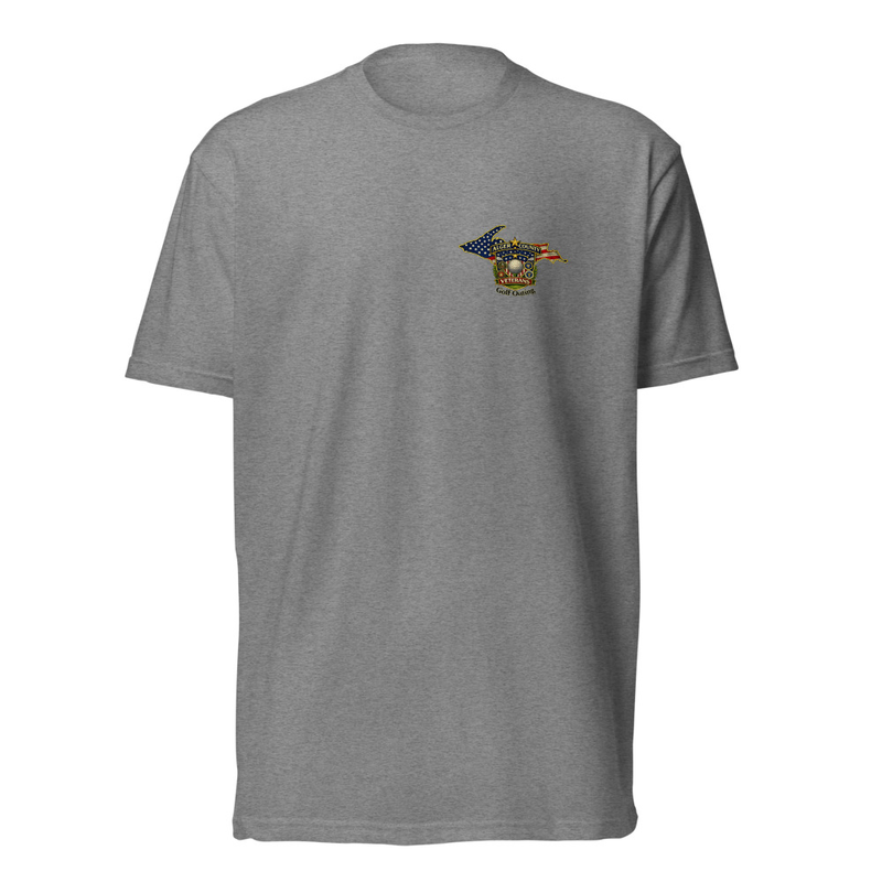 UP Golf Fireworks 250 Unisex Fitted T-Shirt - Next Level 6210 – XS, Dark Heather Gray