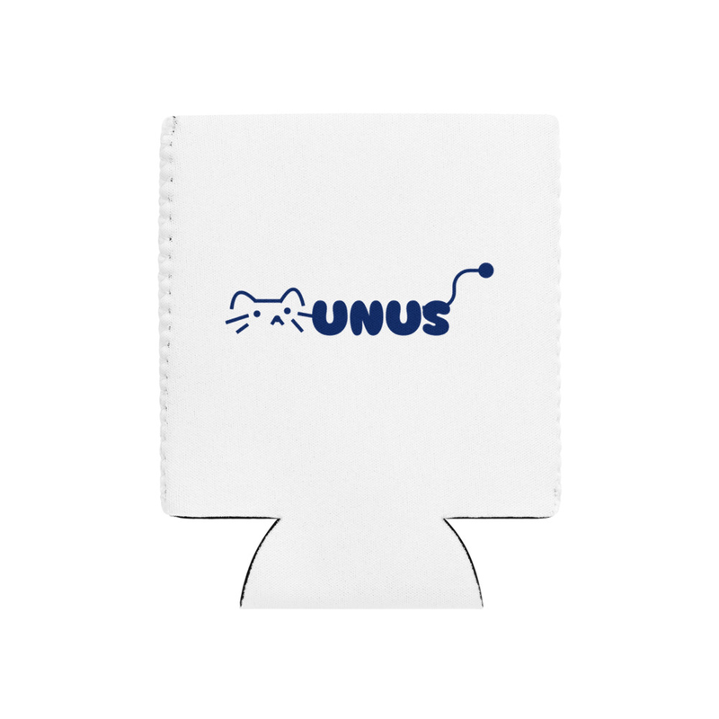 Blue munus can cooler
