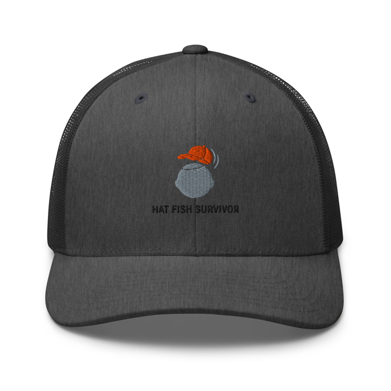 Trucker Cap – One size, Dark Heather Gray